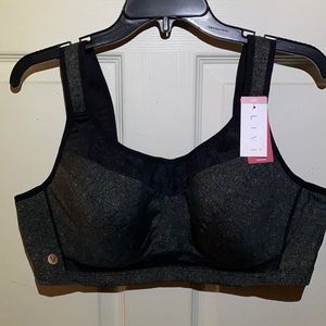*Brand New* LIVI Black High Impact Underwire Bra Size 42D